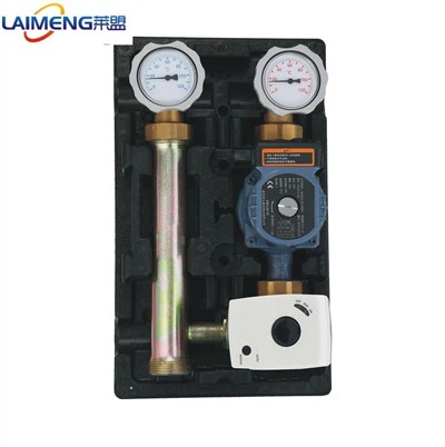 Grupo de bombas con mezclador termostático