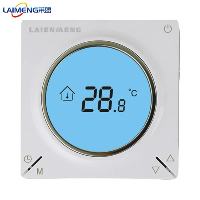 Controlador de temperatura de conexión de calefacción de suelo AC220V, temperatura de ventilación de calefacción